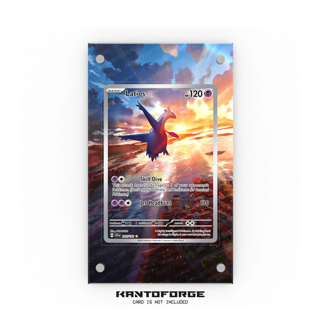 Latios 203/191 - Pokémon Extended Artwork Display Case