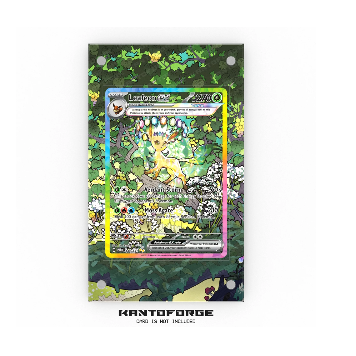 Leafeon ex 144/131 - Pokémon Extended Artwork Display Case