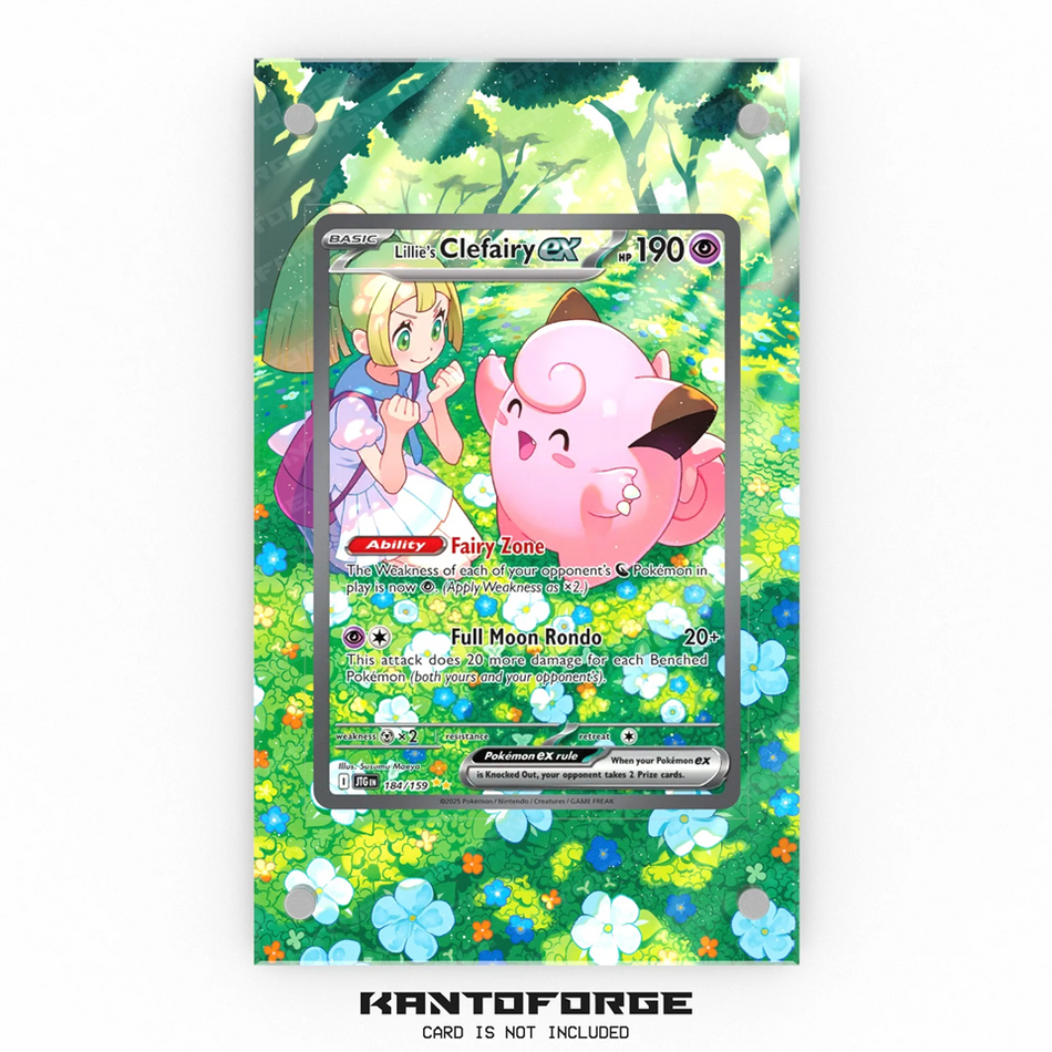 Lillie's Clefairy 184/159 - Pokémon Extended Artwork Display Case
