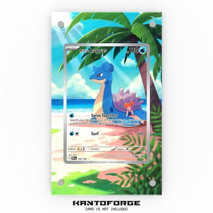 Misty's Lapras 194/182 - Pokémon Extended Artwork Display Case