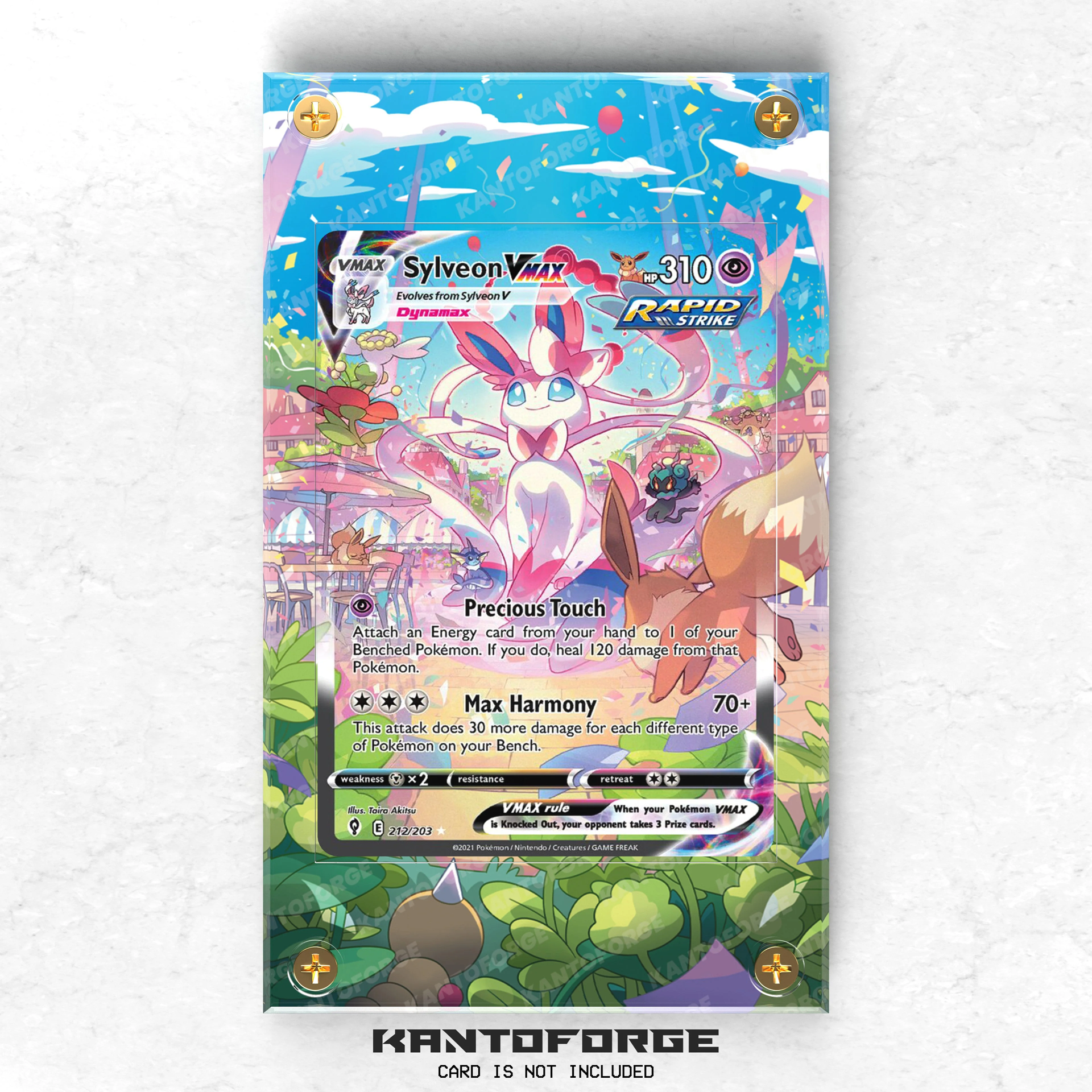Sylveon VMAX 212/203 - Pokémon Extended Artwork Display Case