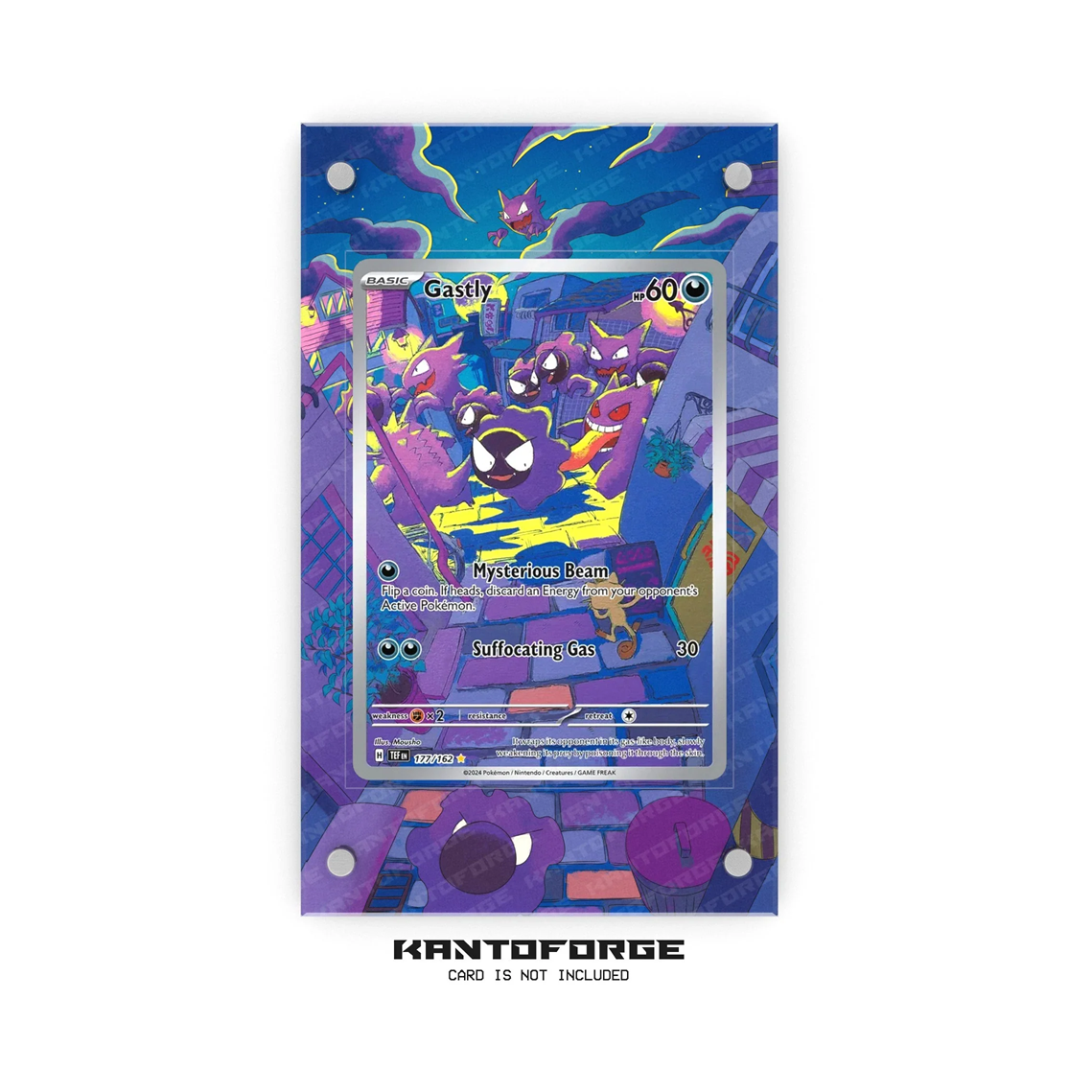 Gastly 177/162 - Pokémon Extended Artwork Display Case