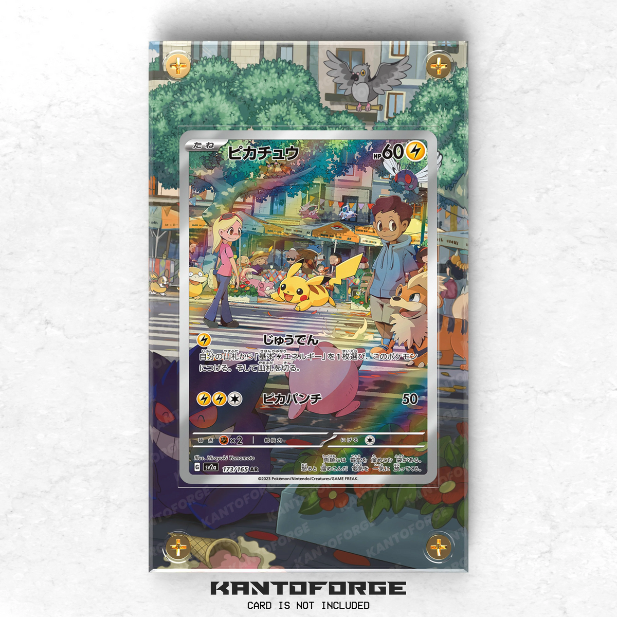 Pikachu 173/165 - Pokémon Extended Artwork Display Case