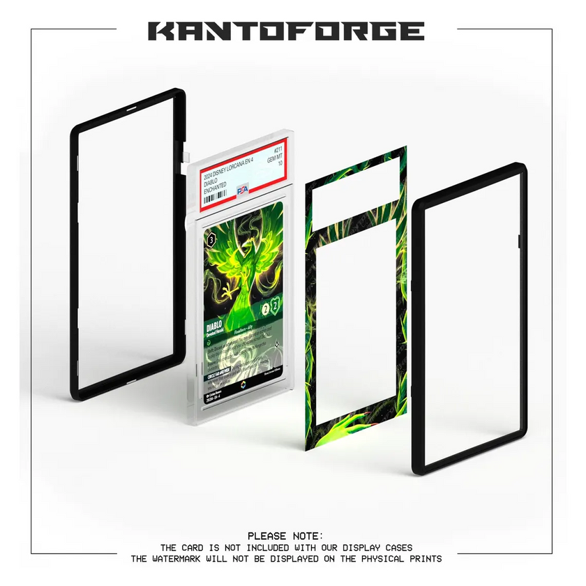 Blastoise ex 200/165 - PSA Size Graded Card Case Extended Artwork Display with GradeGuardian Protection